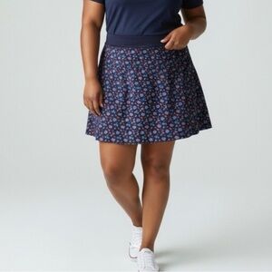 RLX Ralph Lauren Floral Athletic Mini Skirt With Shorts XL
